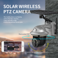 Night Vision Wireless PTZ Light Solar IP Camera